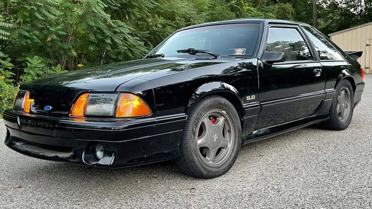Foxbody Black Sunshine First Drive With The 347 Stroker