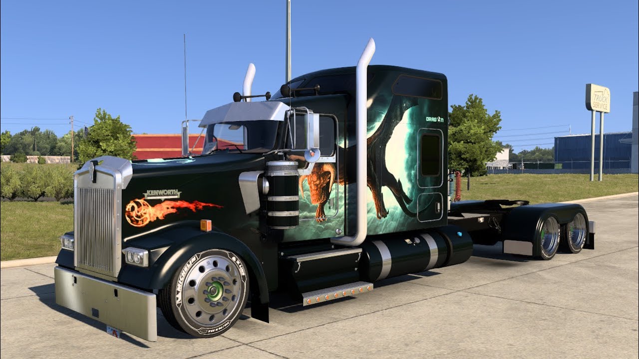 American Truck Simulator / Kenworth W900 Long and Lowered Part 63 / Let's Play