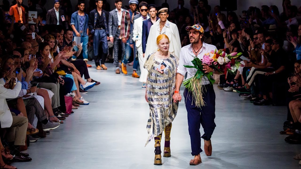 VIVIENNE WESTWOOD MEN SPRING SUMMER 2014 (Exclusive interview . Runway - Backstage) HD