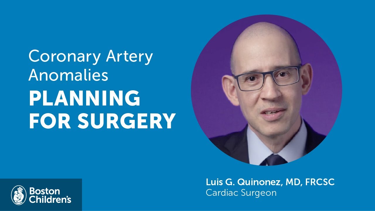 How is coronary artery surgery planned? | Boston Children&rsquo;s Hospital