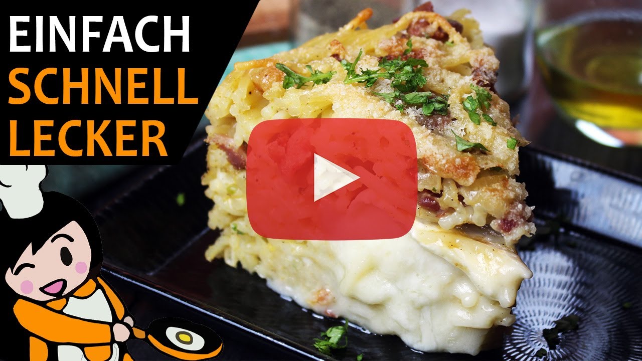 Camembert-Spaghetti-Torte - Rezept Videos
