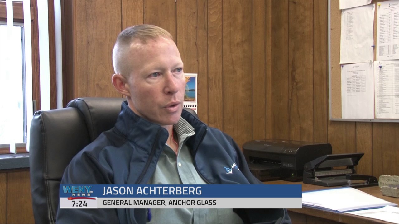Made in Chemung   Anchor Glass