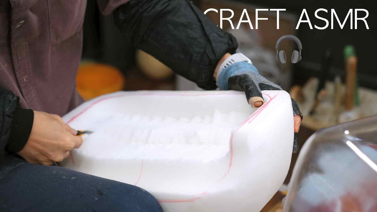 Craft ASMR 🌝 Making Alphablocks Foam costume