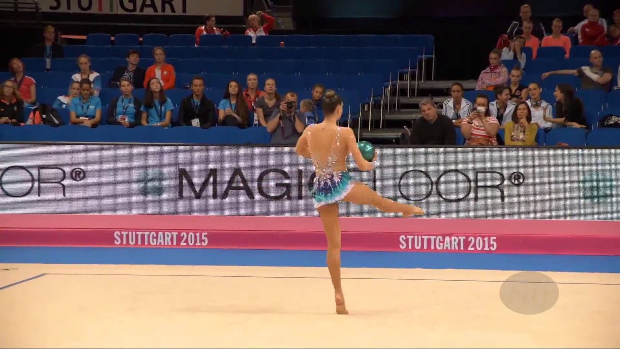 RODRIGUEZ Carolina (ESP) – 2015 Rhythmic Worlds, Stuttgart (GER), Qualifications Ball