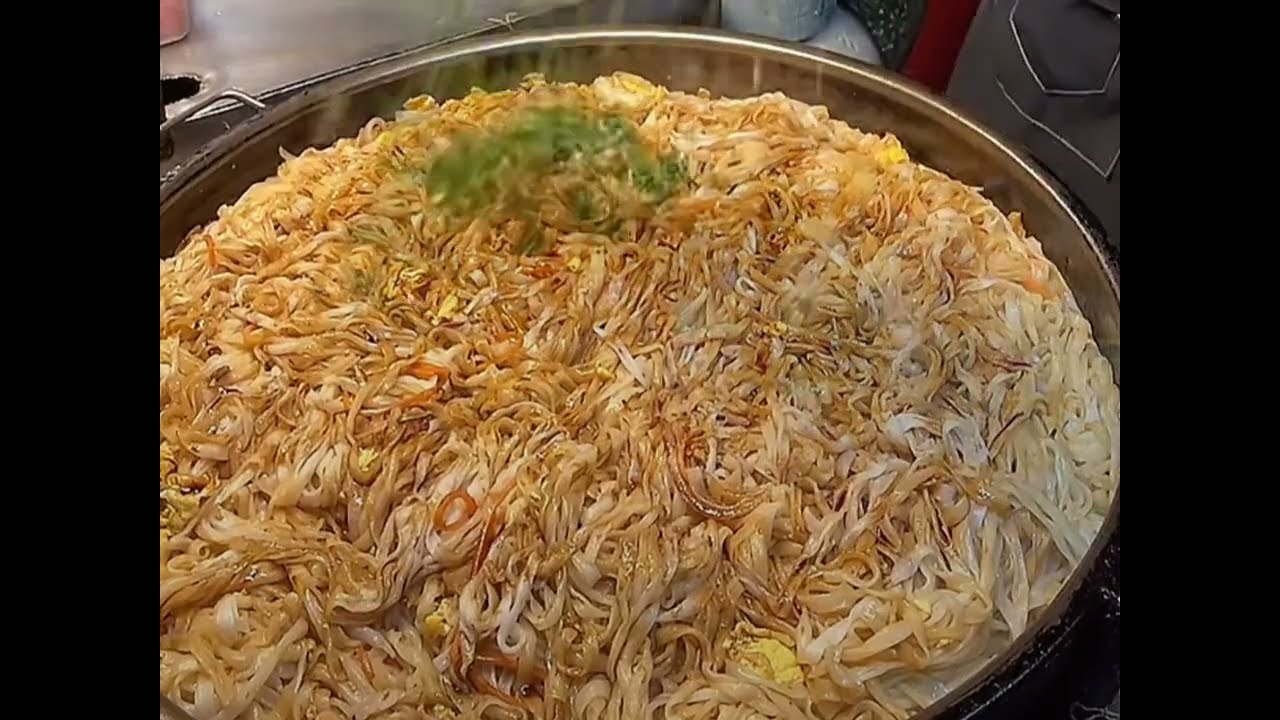 中國街頭美食：炒粉和卷餅#streetfood #food #china