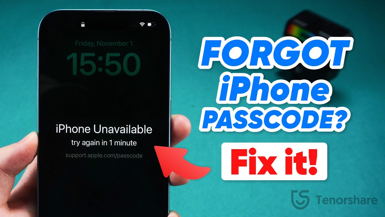 Forgot Your iPhone Passcode? 5 Ways to Help You Fix It Fast!
