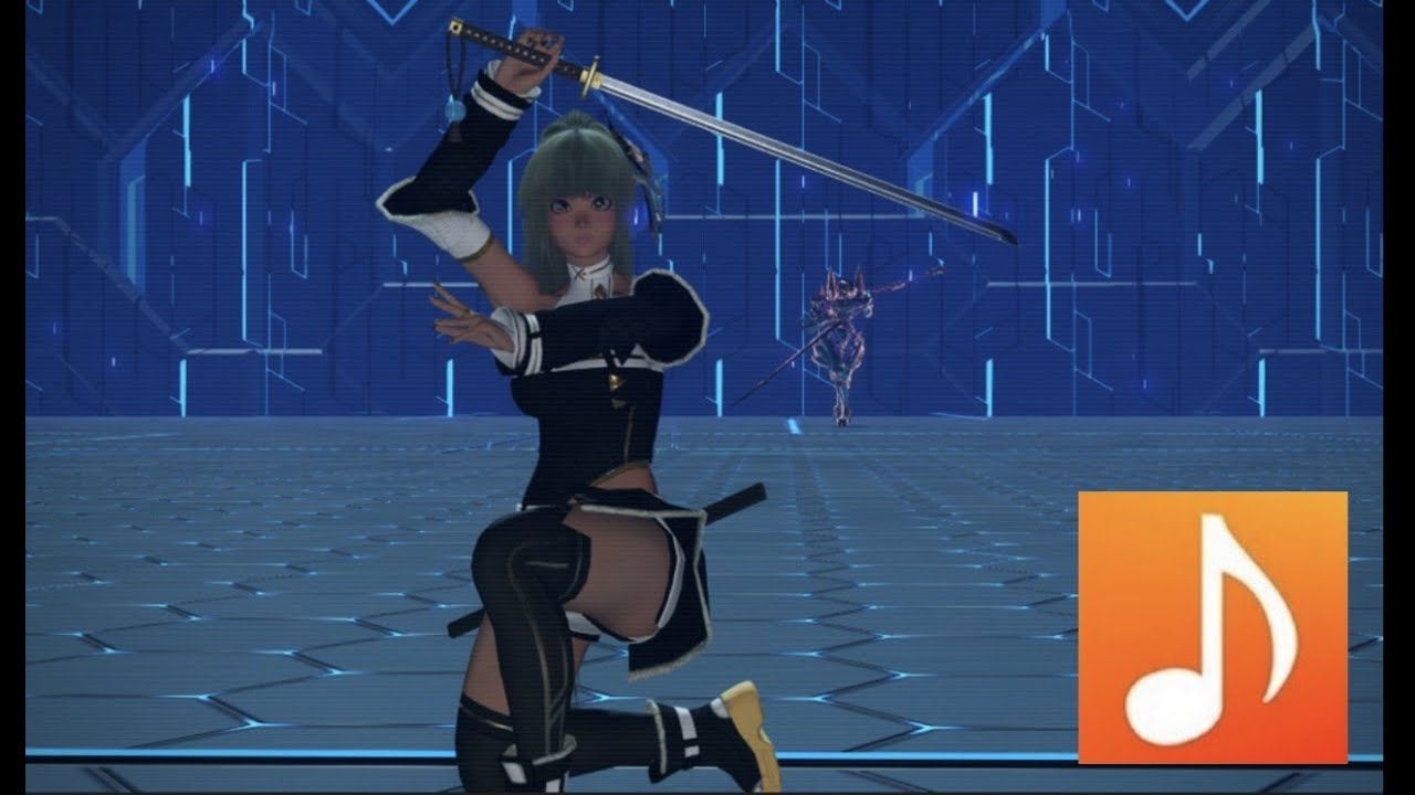 [PSO2:NGS] Fleeting Fight Solo - Max Mods -1193.0% - Waker (1:22.179) Clear