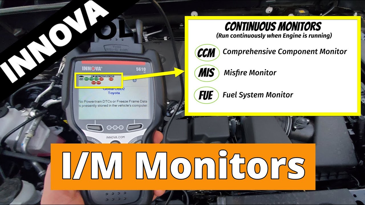 Understanding OBD2 IM Readiness Monitors   INNOVA