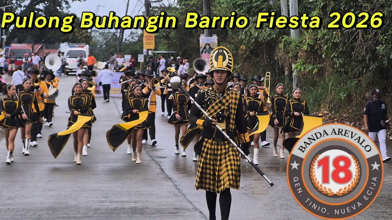 Arevallo Band 18 | Pulong Buhangin Barrio Fiesta 2026 