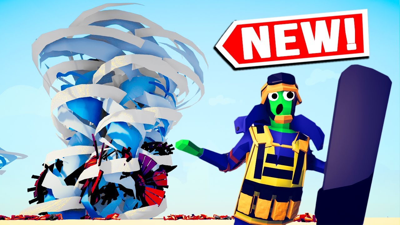 What Happens When 6 Davinci Tanks Form An F5 Tornado? - Totally Accurate Battle Simulator