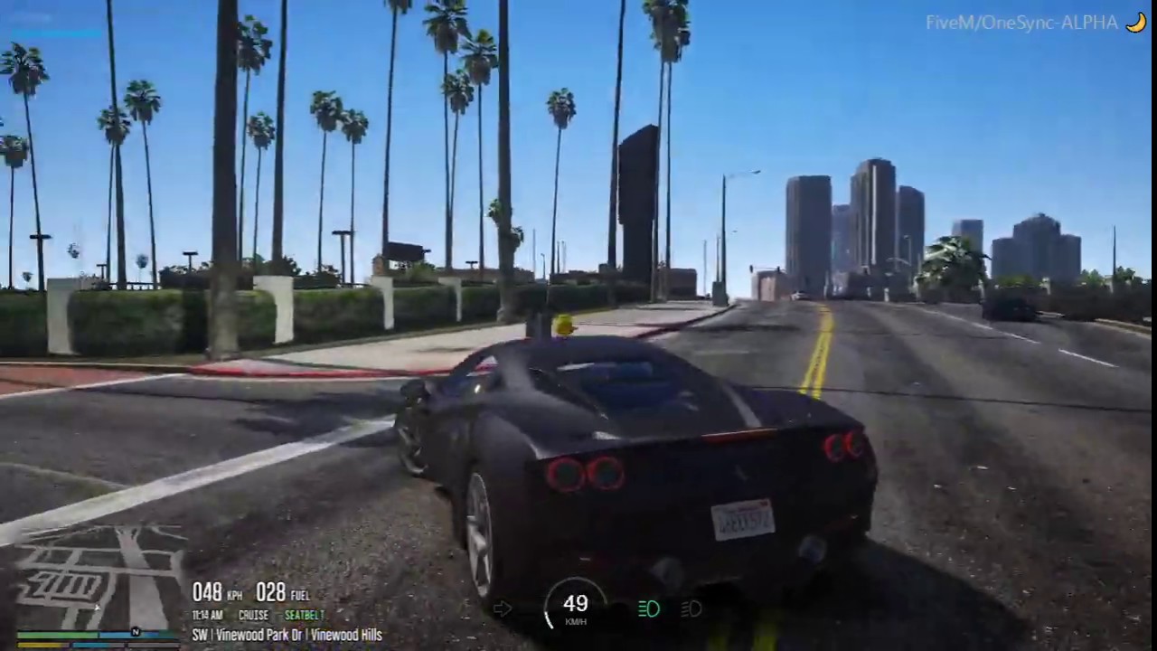 GTA V FIVEM - TEST DRIVE FERARRI F8 TRIBUTO 2020