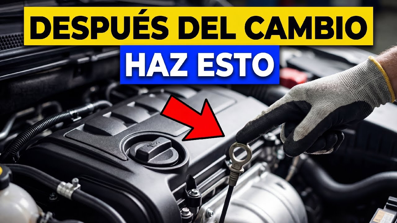 HAZ ESTO Después de un Cambio de Aceite y tu Motor Durará el Doble