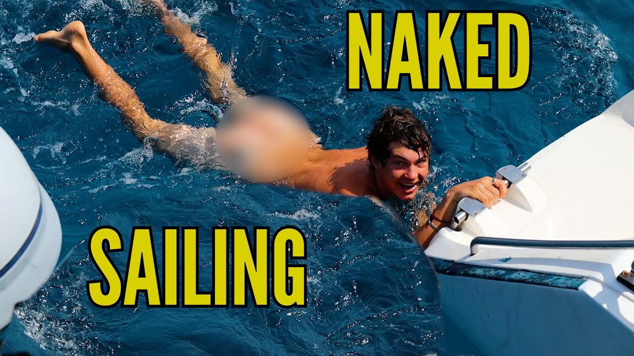 Swimming nude - Sailing Thailand