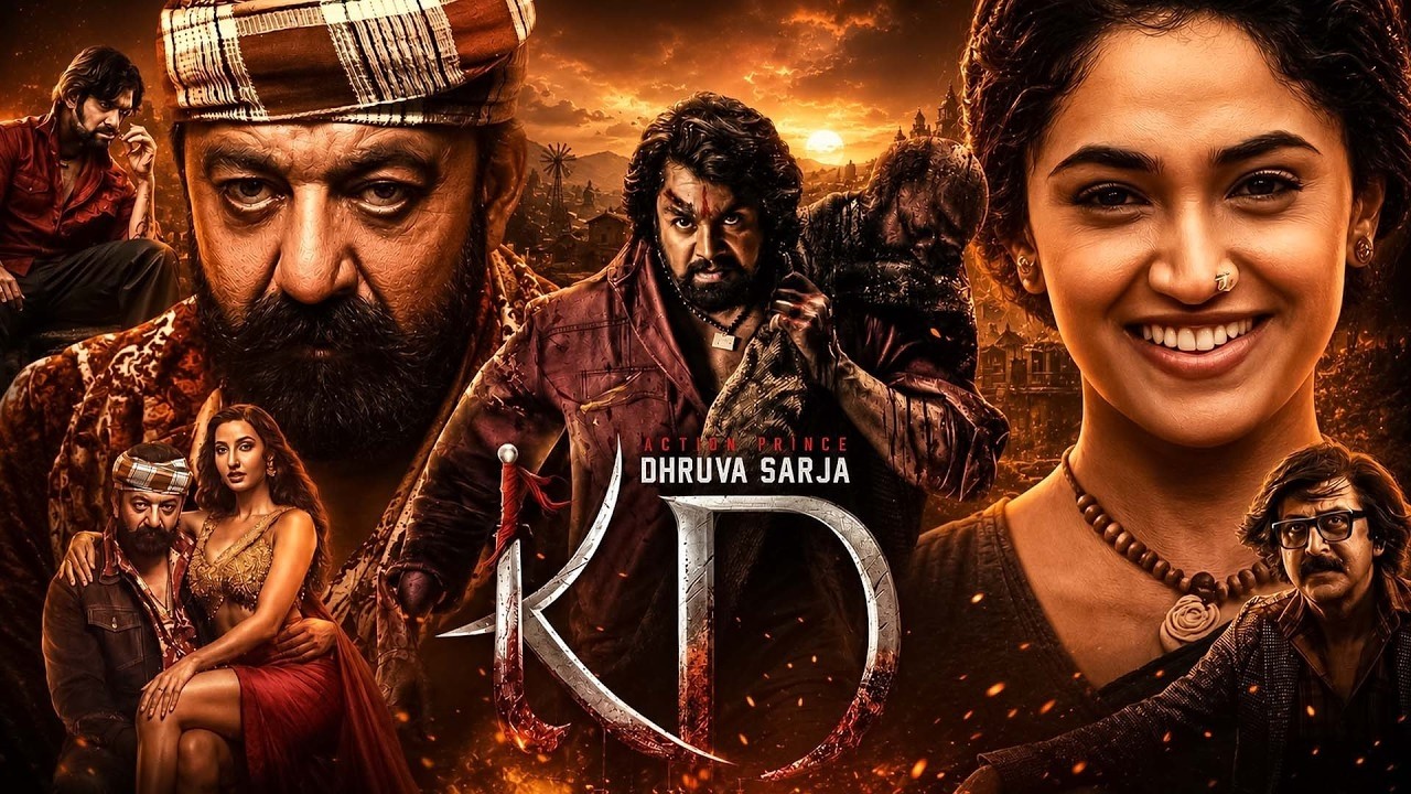KD The Devil Full Movie In Hindi Dubbed | Dhruva Sarja | Sanjay Dutt | New South Indian Movie 2026