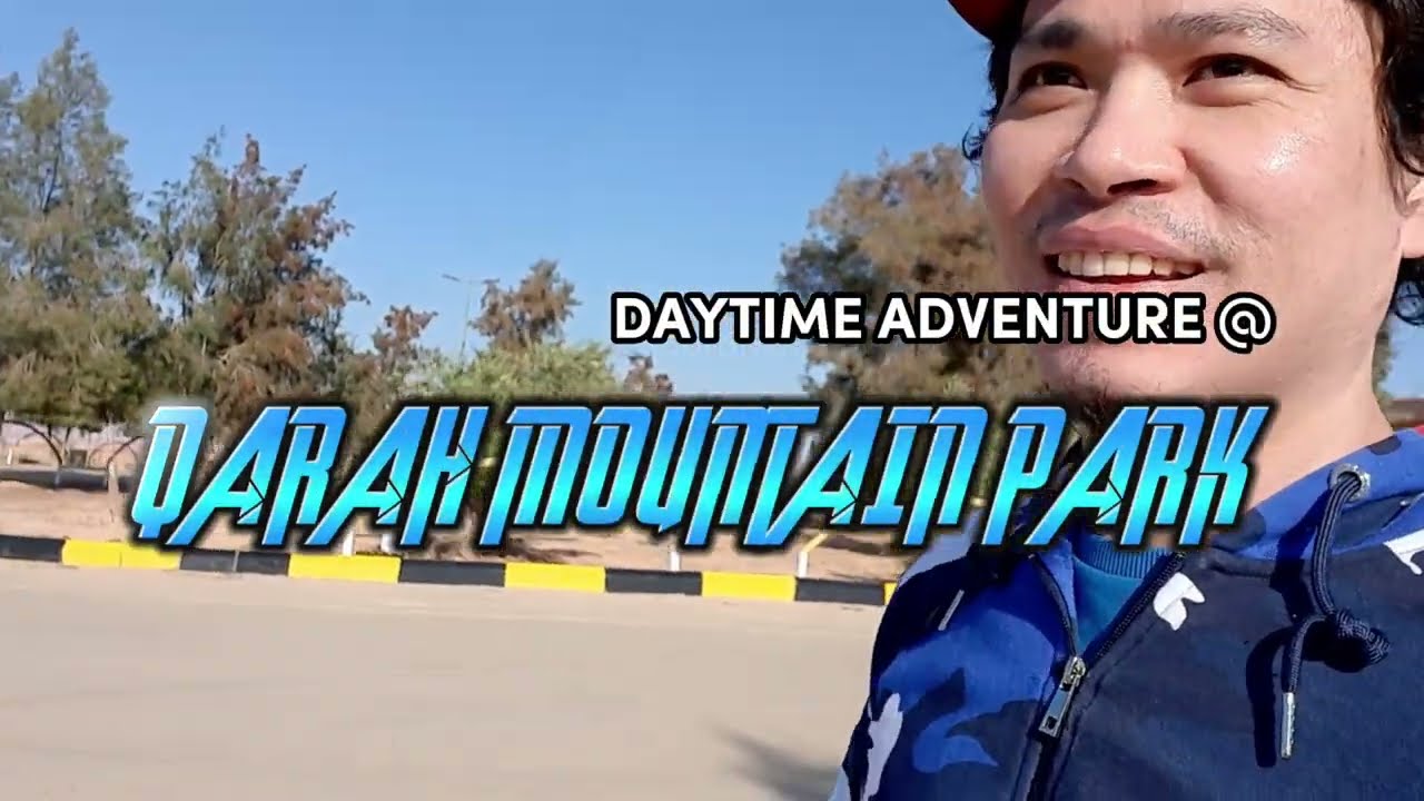 OUR DAYTIME ADVENTURE AT QARAH MOUNTAIN PARK IN SAKAKA ALJOUF SAUDI ARABIA, #DAYTIME, #ADVENTURE