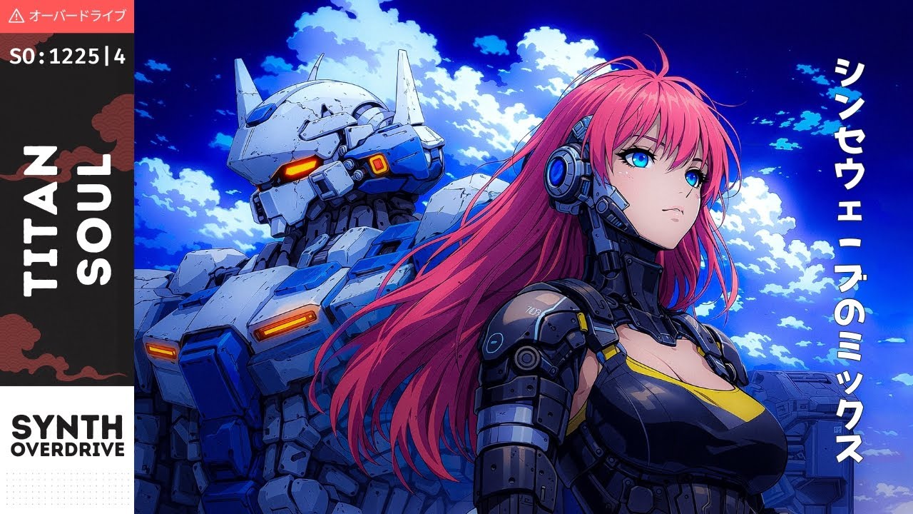 𝑻𝑰𝑻𝑨𝑵 𝑺𝑶𝑼𝑳 | Cyberpunk Synthwave Mix | Music for Gaming, Coding & Focus