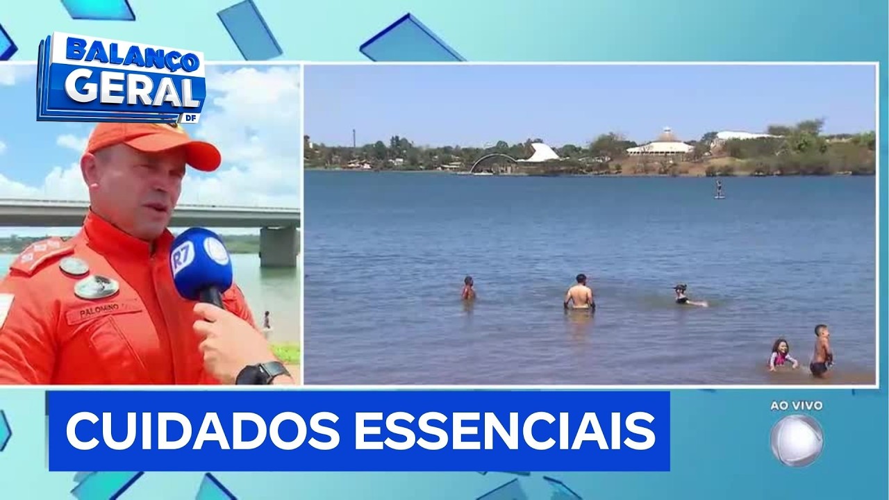 Após Carnaval, Lago Paranoá mantém alta movimentação com 22 mil visitantes | Balanço Geral DF
