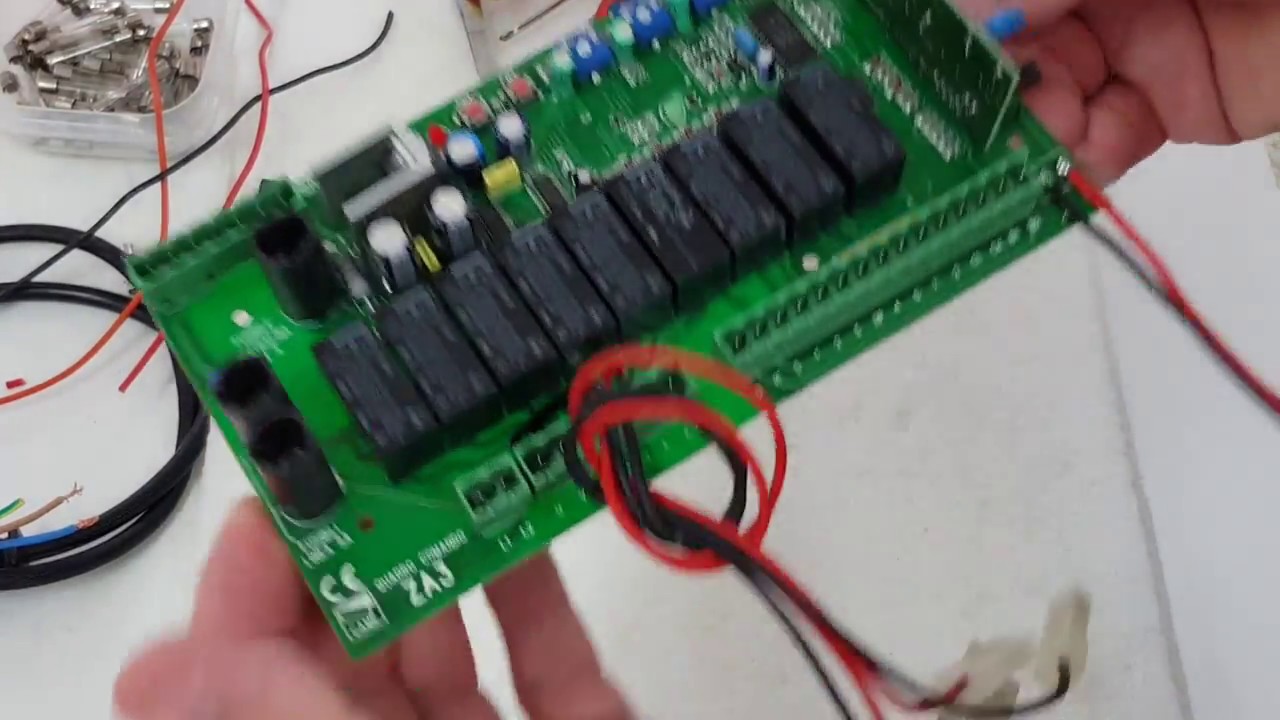 Tutorial Riparazione 2/3 Parti: Scheda Cancello Automatico Ad Ante Battenti (Causa Corto Lumaca)
