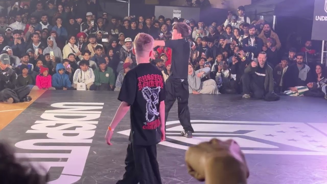 Bboydaniel vs bboyiden | undisputed world championship | New Delhi qualifiers kids breaking finals  