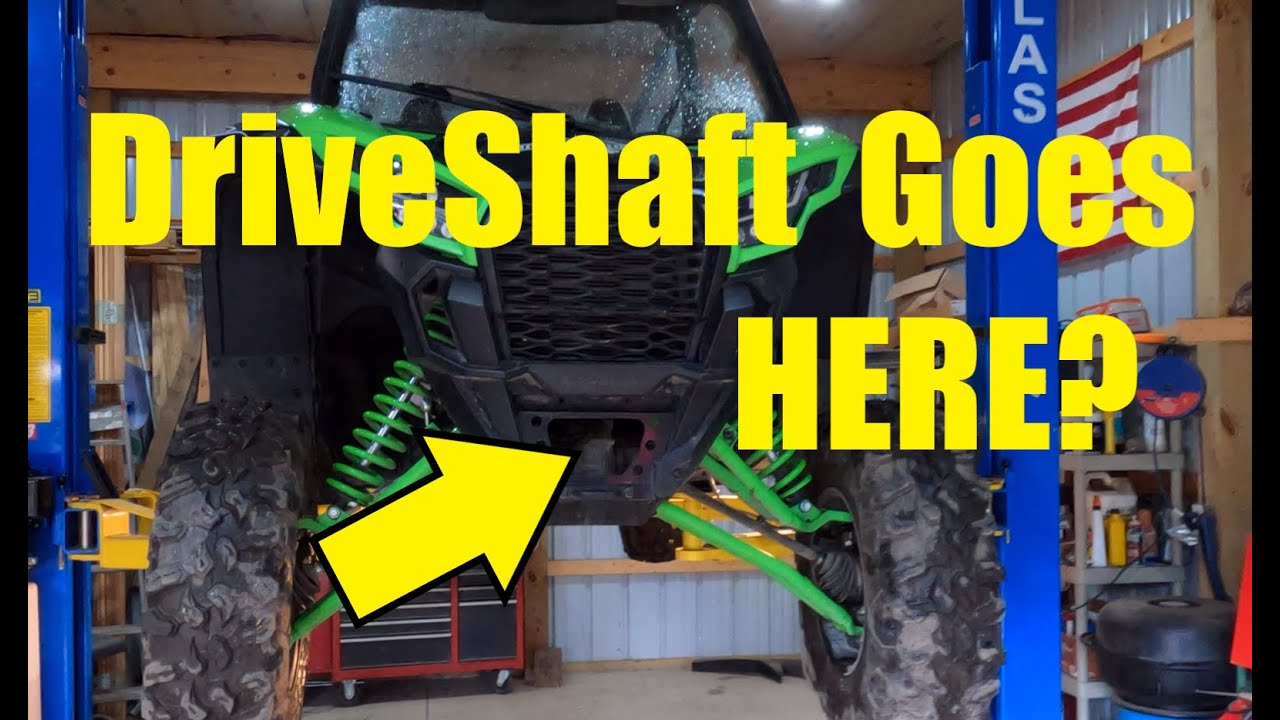 KRX Drive Shaft Removal