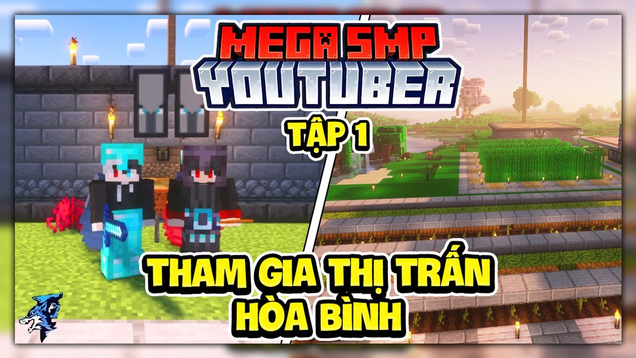 Tôi Bị Kira Lừa Và Tham Gia Thị Trấn Hòa Bình | Siro Minecraft Mega SMP Tập 1