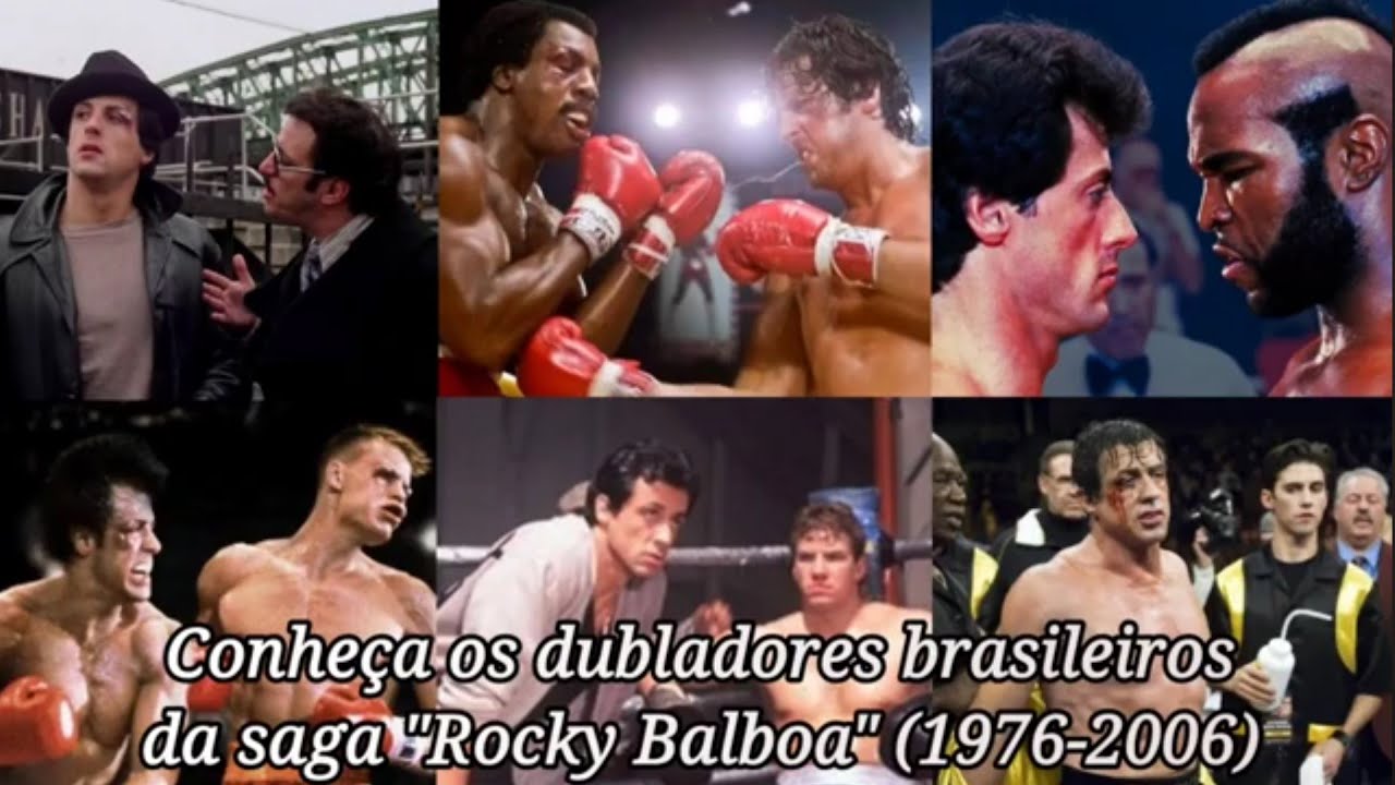 SAGAS DO CINEMA #02 | ROCKY BALBOA (DE 1976 À 2006) - ELENCO COMPLETO