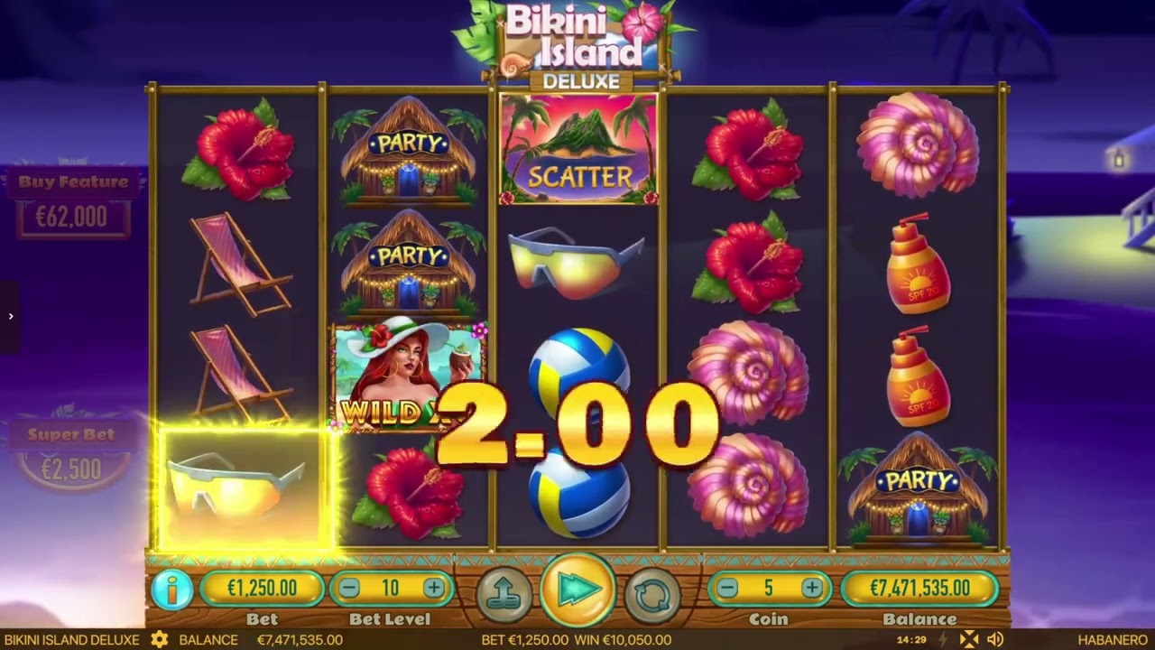 Bikini Island Deluxe #habaneroslot #habanerodemo#habanerogaming#videoslot#september2023 #sheergaming