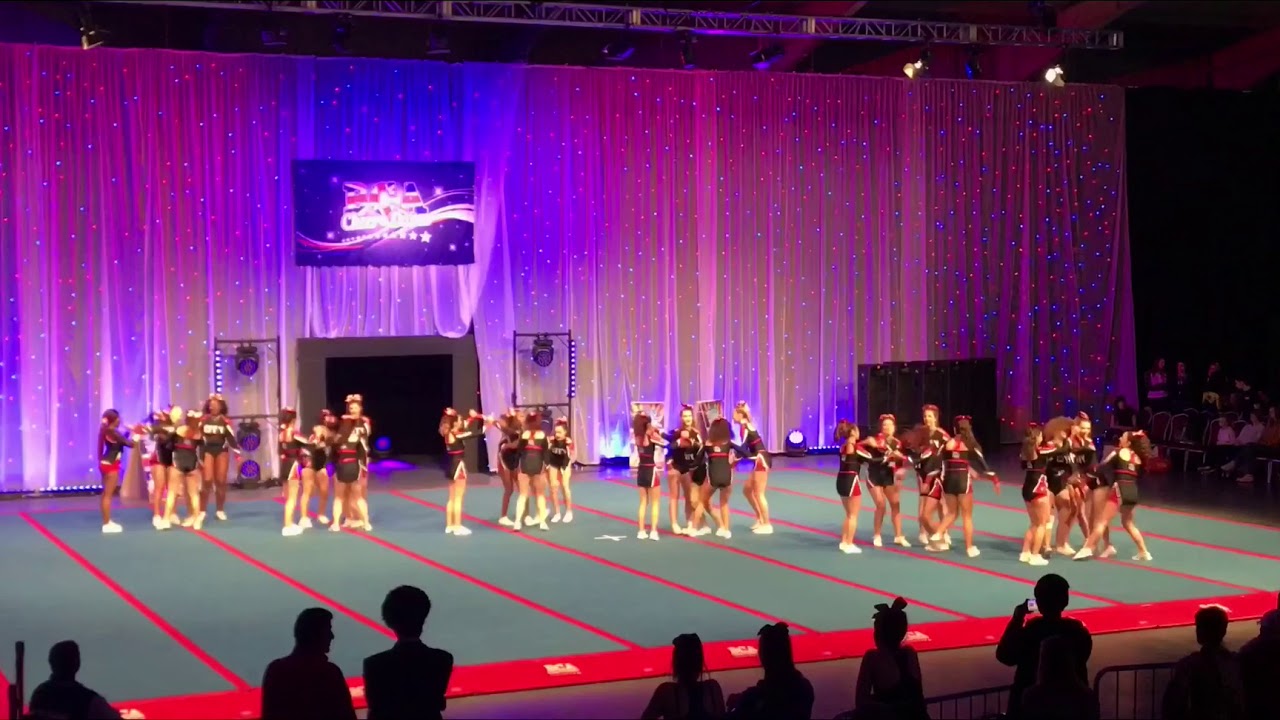Central City Allstars Cheerleading Squad Level 1 BCA Nationals 2018 1st Place.