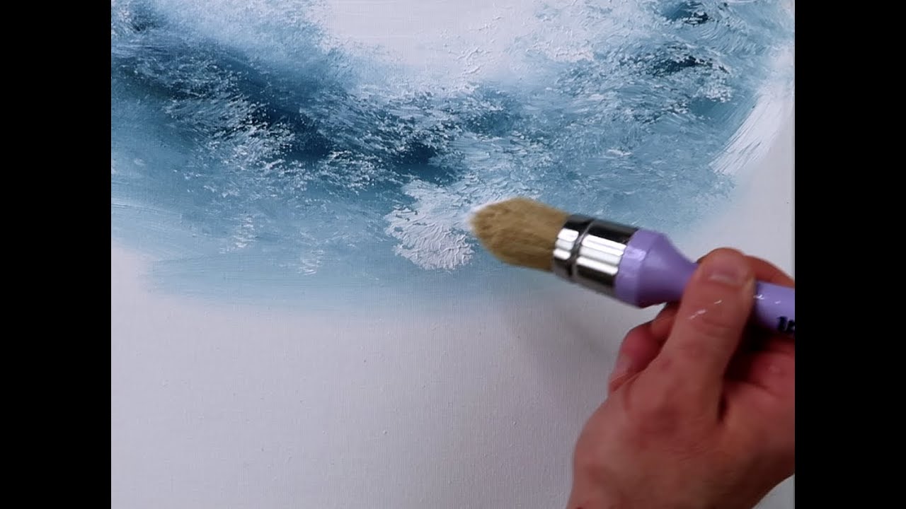 House on the Hill | Acrylic Landscape Painting | Easy for Beginners