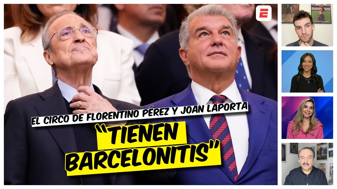 LAPORTA acusa al REAL MADRID de sufrir de 