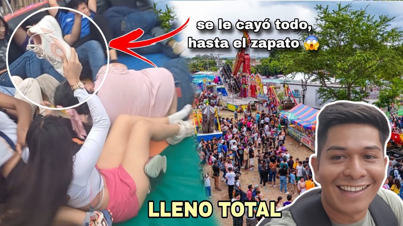 Así la PASARON los SANTANECOS en el CAMPO DE LA FERIA| Ruedas y caídas Gratis en el Tagadá 😱