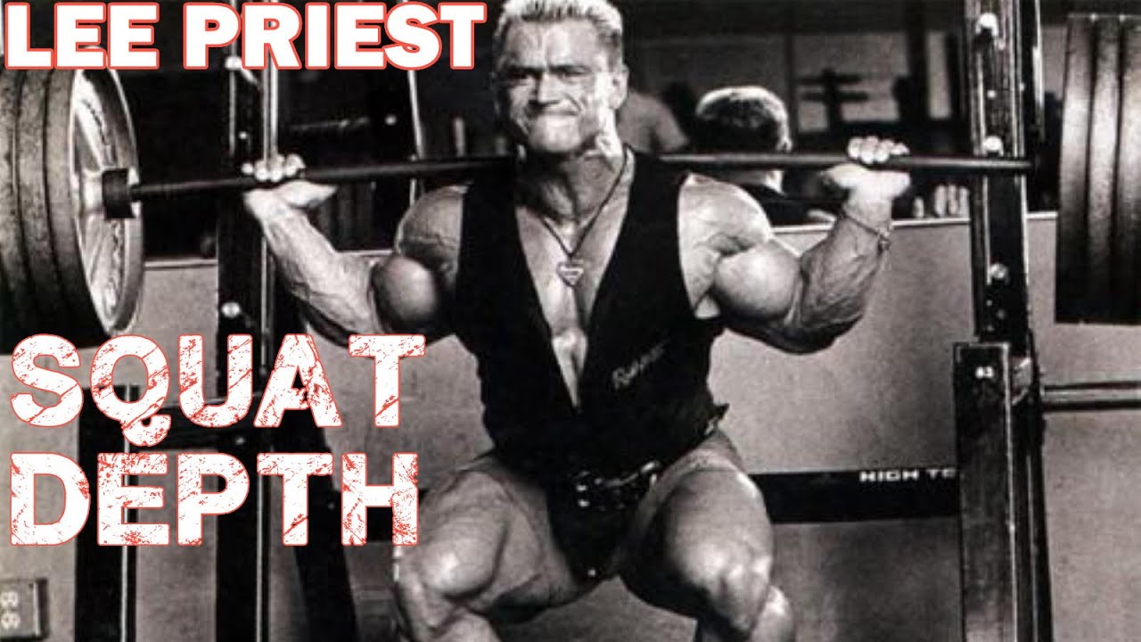 LEE PRIEST and Squat Technique and Depth