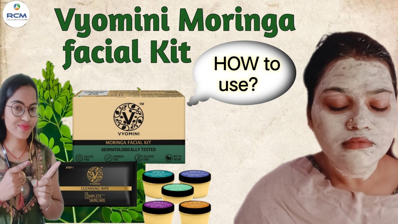 How to use Vyomini Moringa Facial kit? 😱 @Gayatri