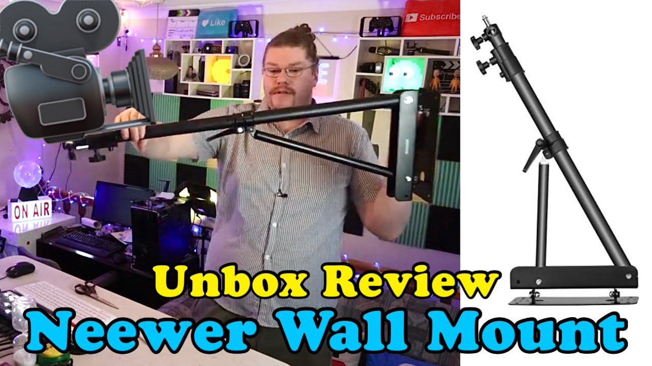 YouTube Studio Neewer Wall Mount Unbox Review!