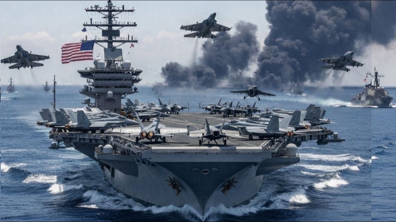 Enemy Panic! Massive Flight Operations Aboard the USS Nimitz