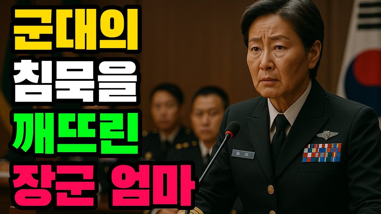 아들의 멍자국을 본 장군 엄마, 결국 군 전체를 바꾸다