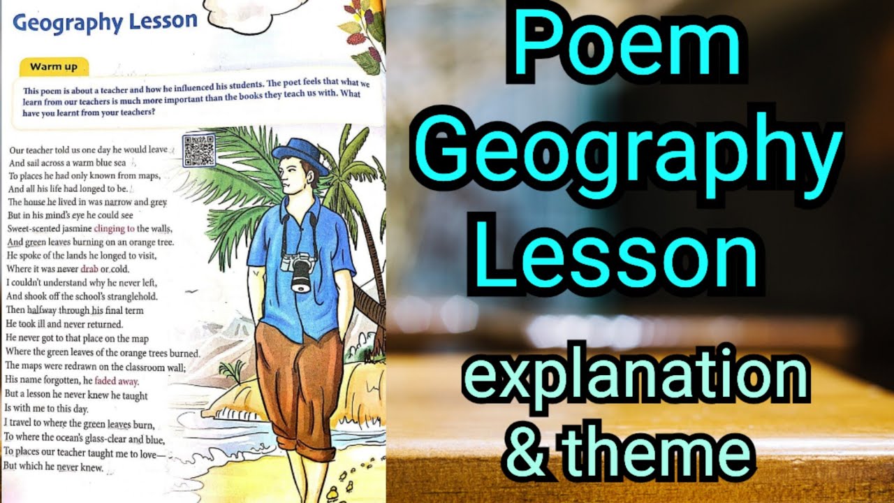 Geography Lesson Poem/ICSE class 7th/New Mulberry Book#geographylessonpoemexplanation