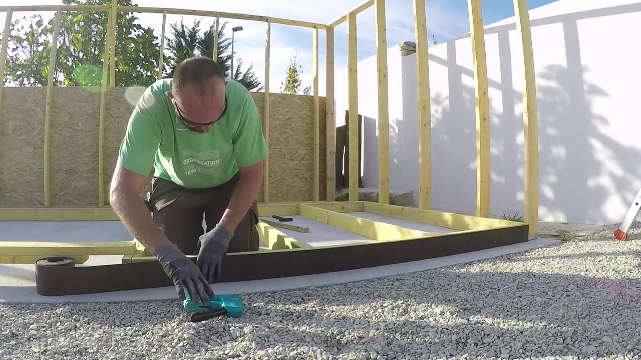 Construction d'un local en ossature bois