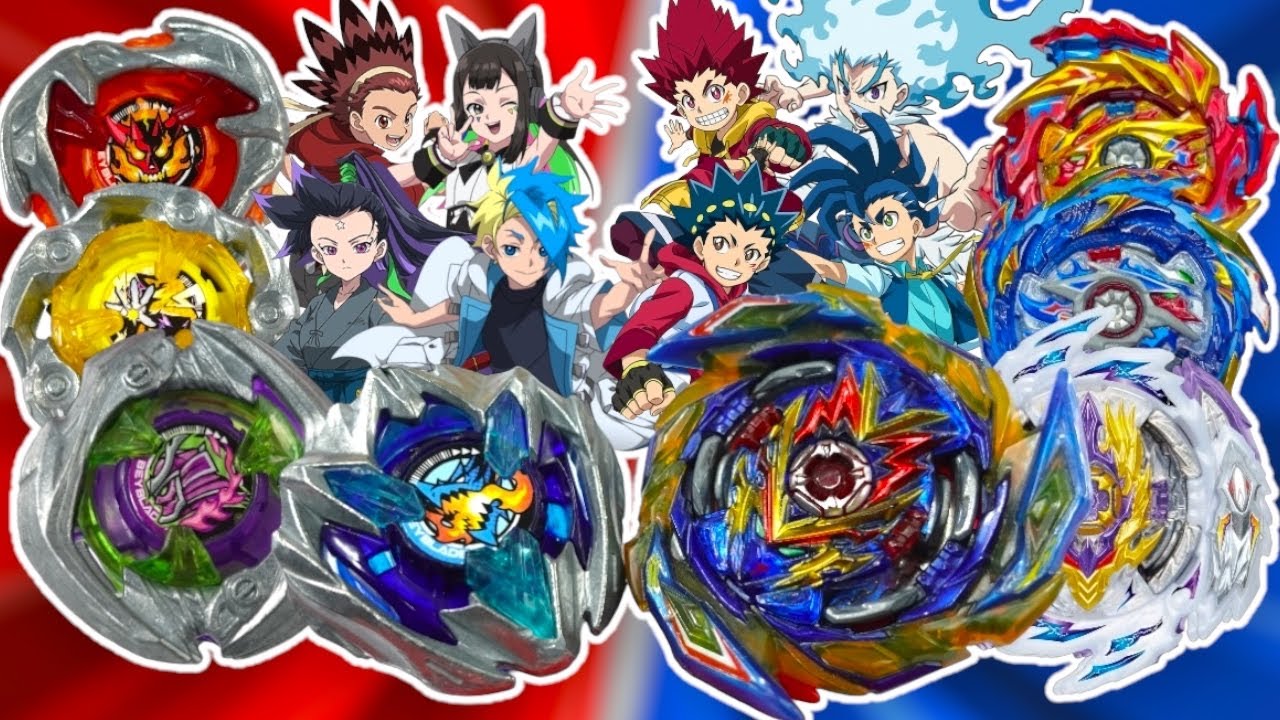 TEAM PERSONA vs SPARKING/SURGE 5 | CROSSGEN | BEYBLADE X vs BEYBLADE BURST