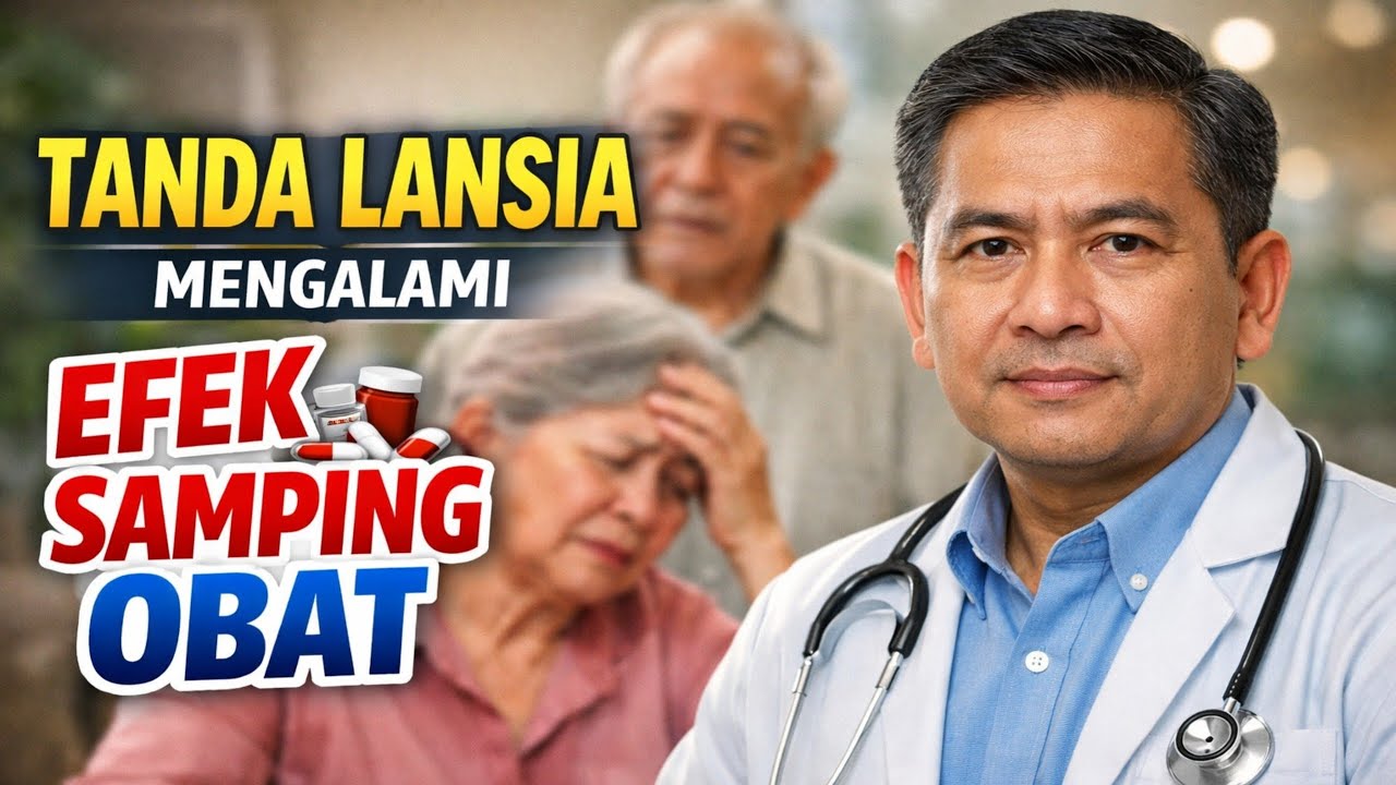 ⚠️ Tanda Lansia Mengalami Efek Samping Obat yang Sering Tidak Disadari Keluarga‼️