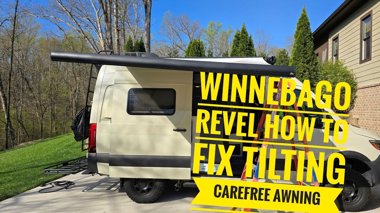 Winnebago Carefree Awning- How to Adjust Pitch + Maint Tips