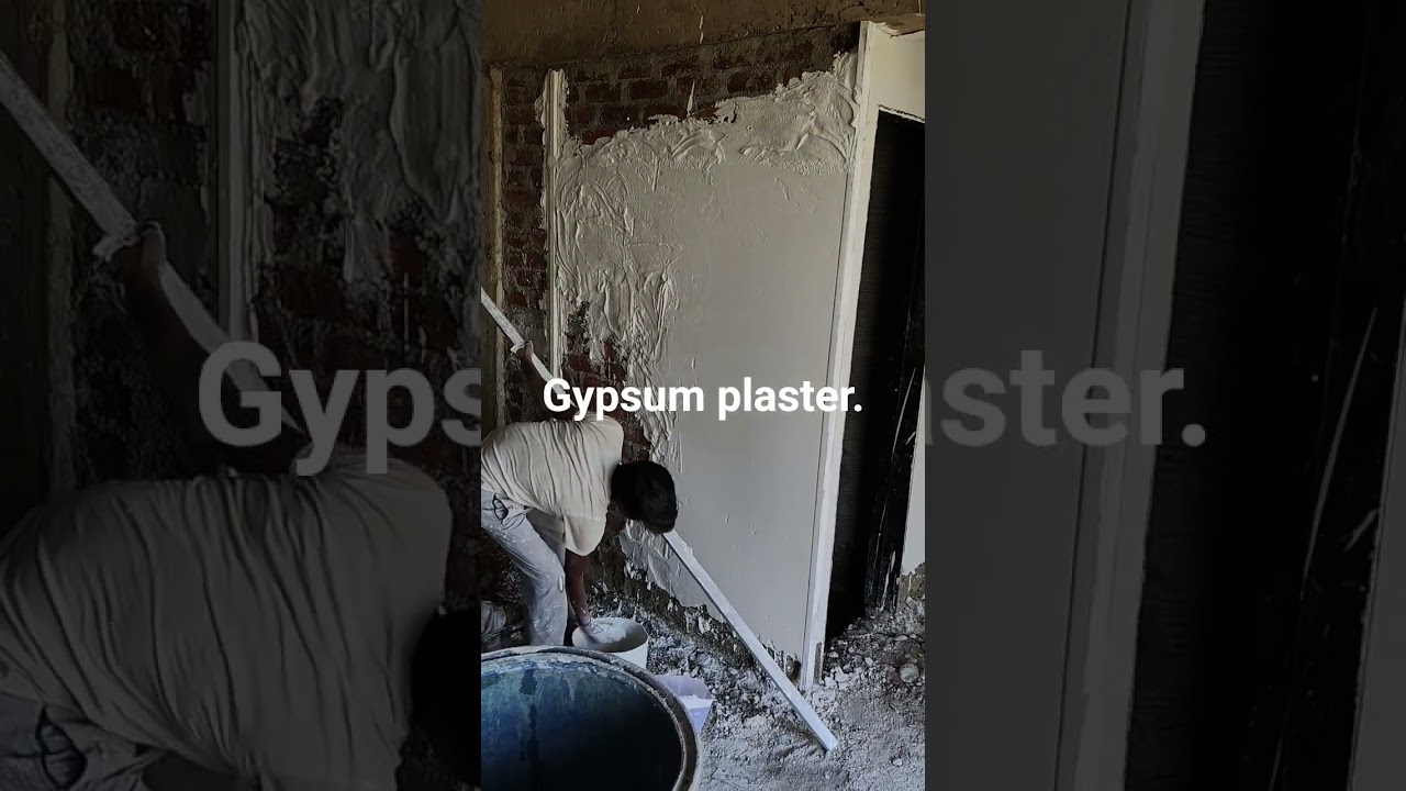 Gympsum plaster , building new work 2026.