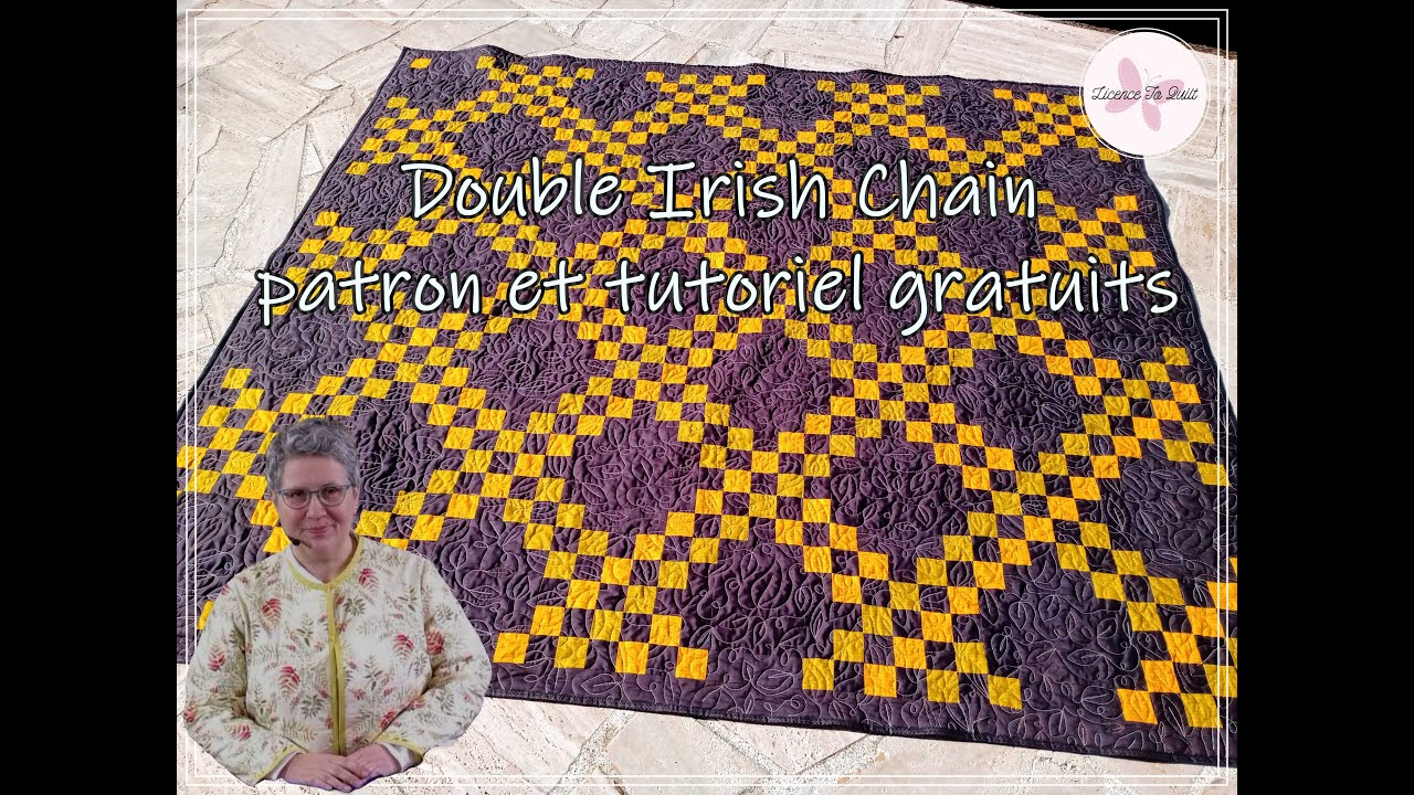 Double Irish Chain - patron et tutoriel gratuits