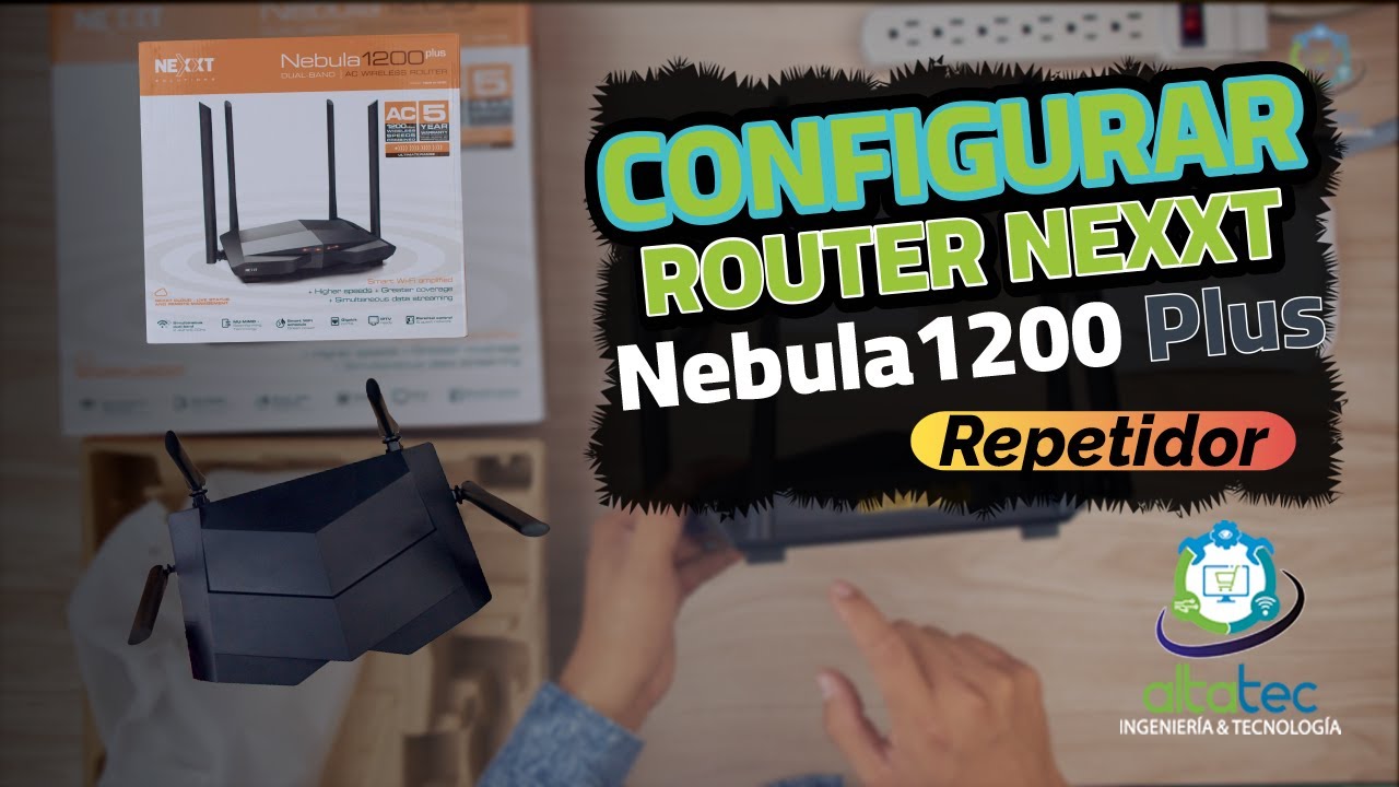 Como CONFIGURAR el Router Nexxt NEBULA 1200AC en Modo REPETIDOR (Paso a Paso)