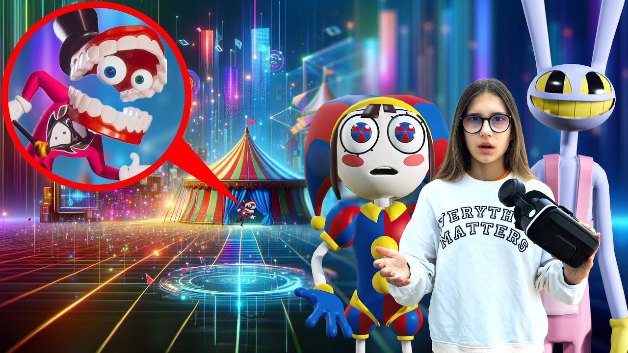 El Asombroso Circo Digital: Las Aventuras de Arina en el Mundo Virtual | Arina Dance Stories