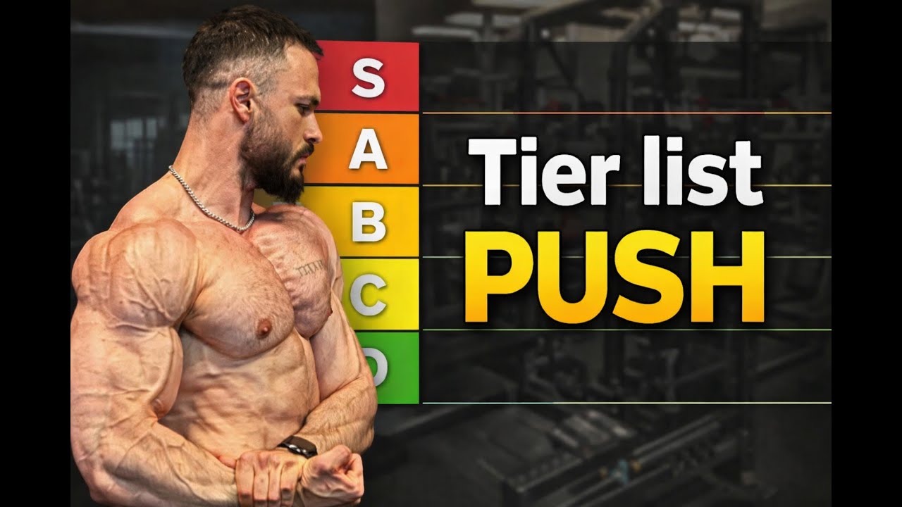 TierList Exercitii de PUSH | CELE MAI BUNE EXERCITII