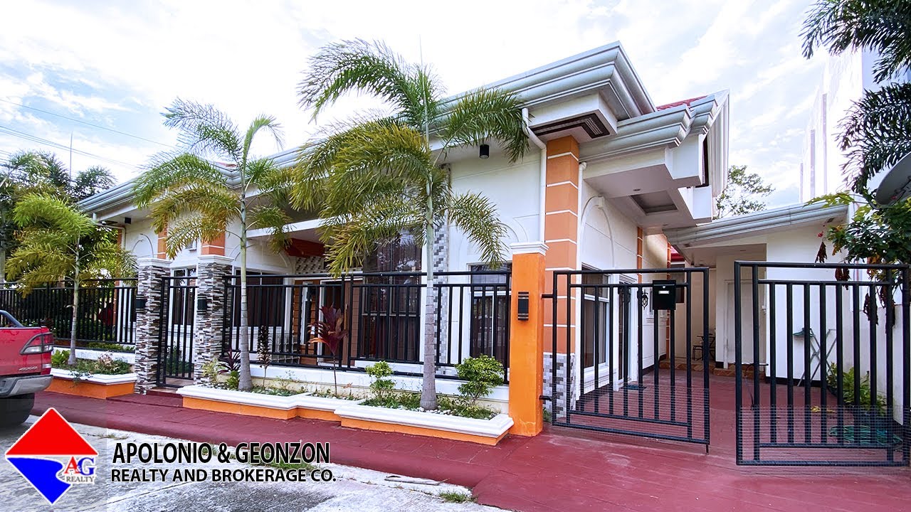 Beautiful Bungalow House Design with 4 Bedrooms For Sale Davao City, Philippines