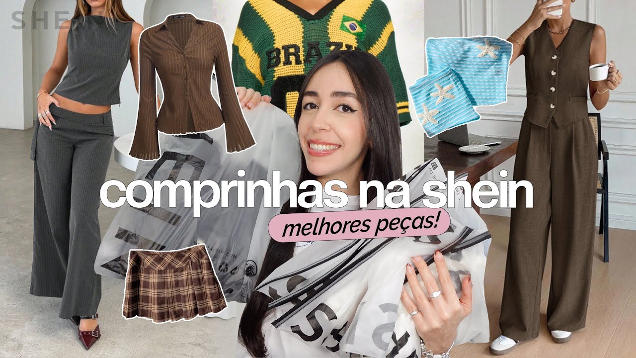 COMPRINHAS NA SHEIN QUE DERAM MUITO CERTO | as melhores lojas da shein 🛍️✨
