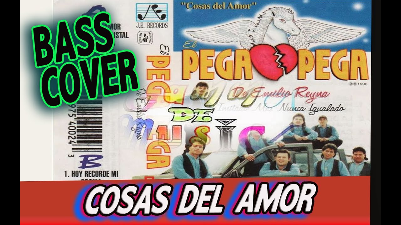 COSAS DEL AMOR  - PEGA PEGA (BASS COVER)