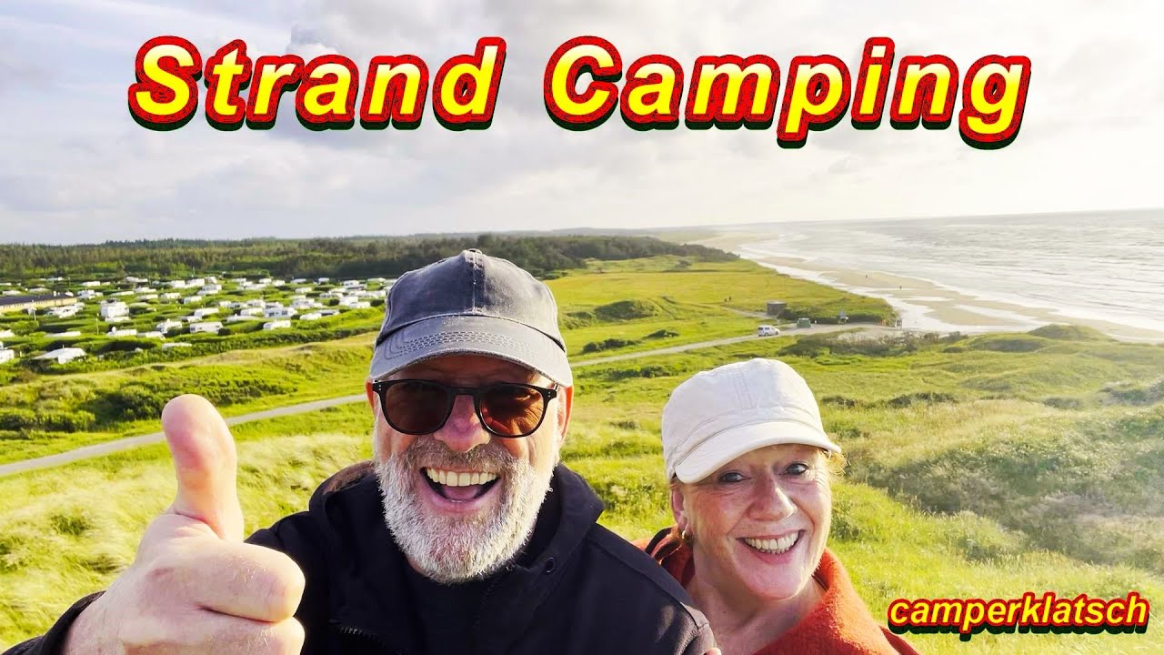 Unglaublich SCHÖNER Wohnmobilstellplatz / Campingplatz Nordjütland🇩🇰am NORDSEE Strand DÄNEMARK 2024